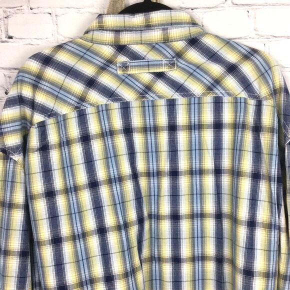 Duluth Trading Co Men's Plaid Flap Pockets Oxford Button Down Casual Shirt 3XL - Picture 6 of 13